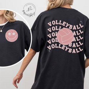 Camiseta retro de voleibol con colores cómodos, temporada de voleibol, regalo para jugador de voleibol, camiseta de entrenador, regalo para equipo, voleibol de viaje Club Select