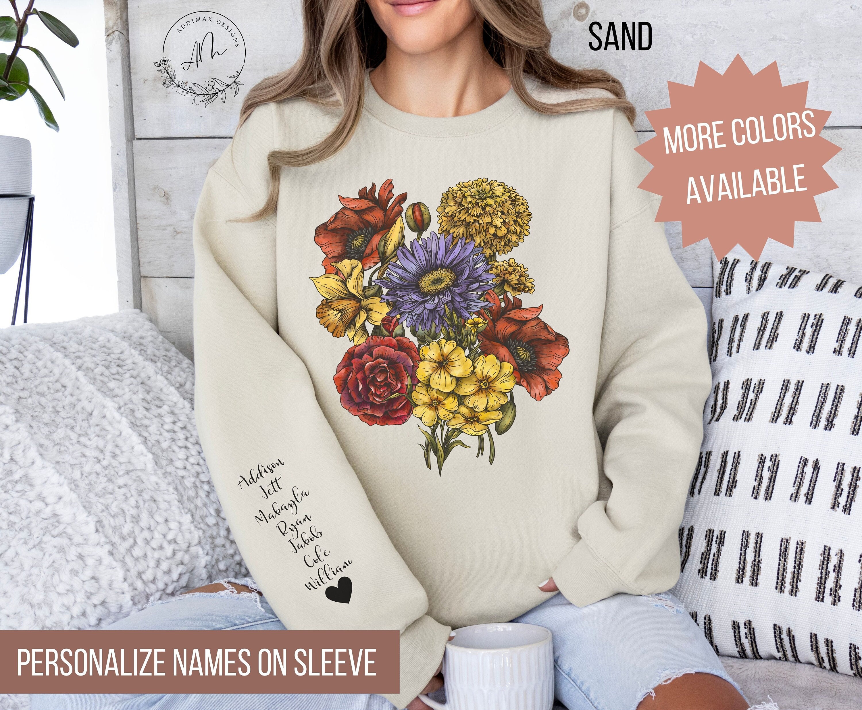 完売品】BOUQUET SWEAT SHIRT 完売品】BOUQUET SWEAT SHIRT