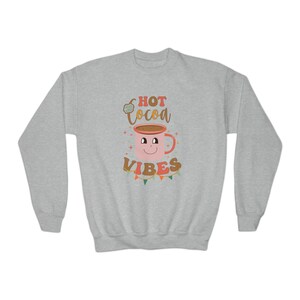 Youth Hot Cocoa Vibes Sweatshirt