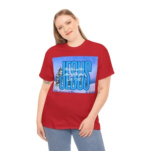 Jesus The Son of the Most High God (Lk. 1:32),ChristmasShirt,ChristmasFamilyShirt,Men'sChristmasShirt,Women'sChristmasShirt,ChristmasTShirt