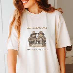 Frog and Toad Comfort Colors Shirt: Vintage Detective Tee