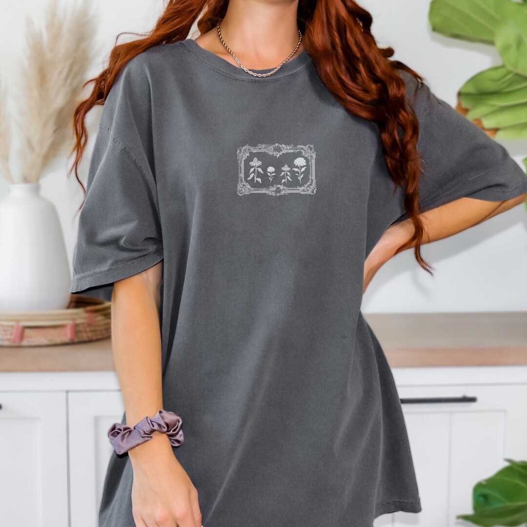 Language of Flowers Thrifted Tee
