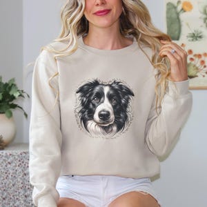 Border Collie Sweatshirt, In My Border Collie Era, Cute Border Collie Crewneck, Border Collie Lover Gift, Birthday Gift for Dog Lover
