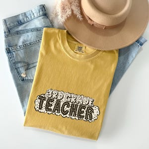 3rd Grade Teacher Comfort Colors Shirt, Third Grade Teacher Gift, Teacher 3rd Grade Tshirt Teacher Appreciation Future 3rd Grade Teacher Tee