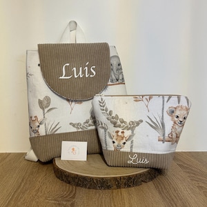 Sac à dos enfant et trousse personnalisés