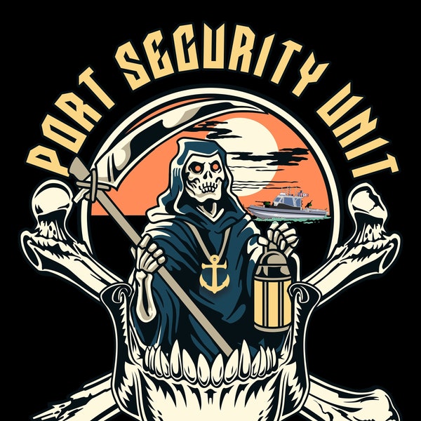 U.S Coast Guard Port Security Unit t-shirt - USCG Shirt - Coastie Tee - PSU