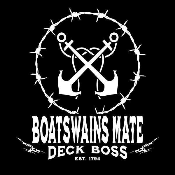 U.S Coast Guard Boatswain's Mate t-shirt - Deck Boss Tee - USCG Shirt