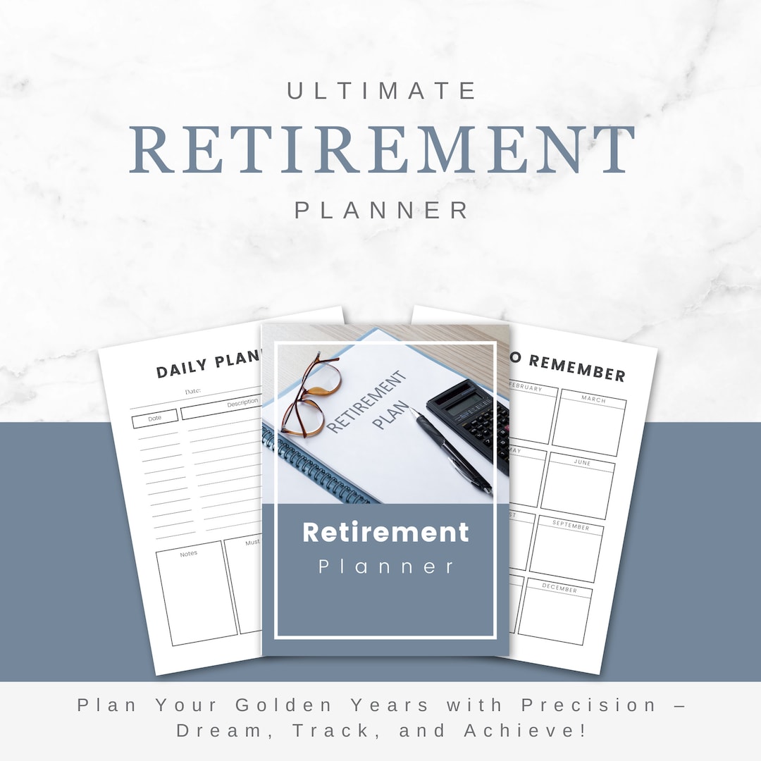 Ultimate Retirement Planner PDF, Daily & Weekly Planner, Savings ...