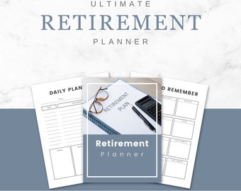 Ultimate Retirement Planner: Savings Tracker, Checklist (PDF)