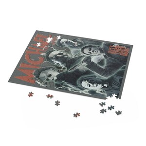 Horror Puzzle, adult puzzle, horror movie, Halloween , giftPuzzle (120, 252, 500-Piece)