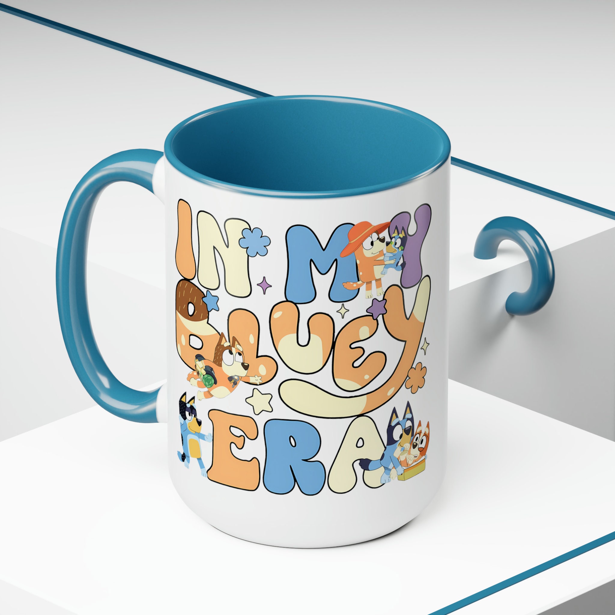 Custom Bluey My Partner Coffee Mug By Cm-arts - Artistshot