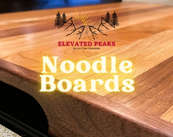 Beautiful Handmade Noodle Boards (Stove Top Covers)