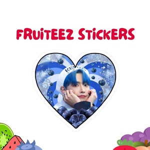 ATEEZ FRUITEEZ Sticker, Atiny, Hongjoong Seonghwa Yunho Yeosang San Mingi Wooyoung Jongo