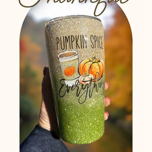20 Unzen &#39;Pumpkin Spice&#39; Edelstahlbecher