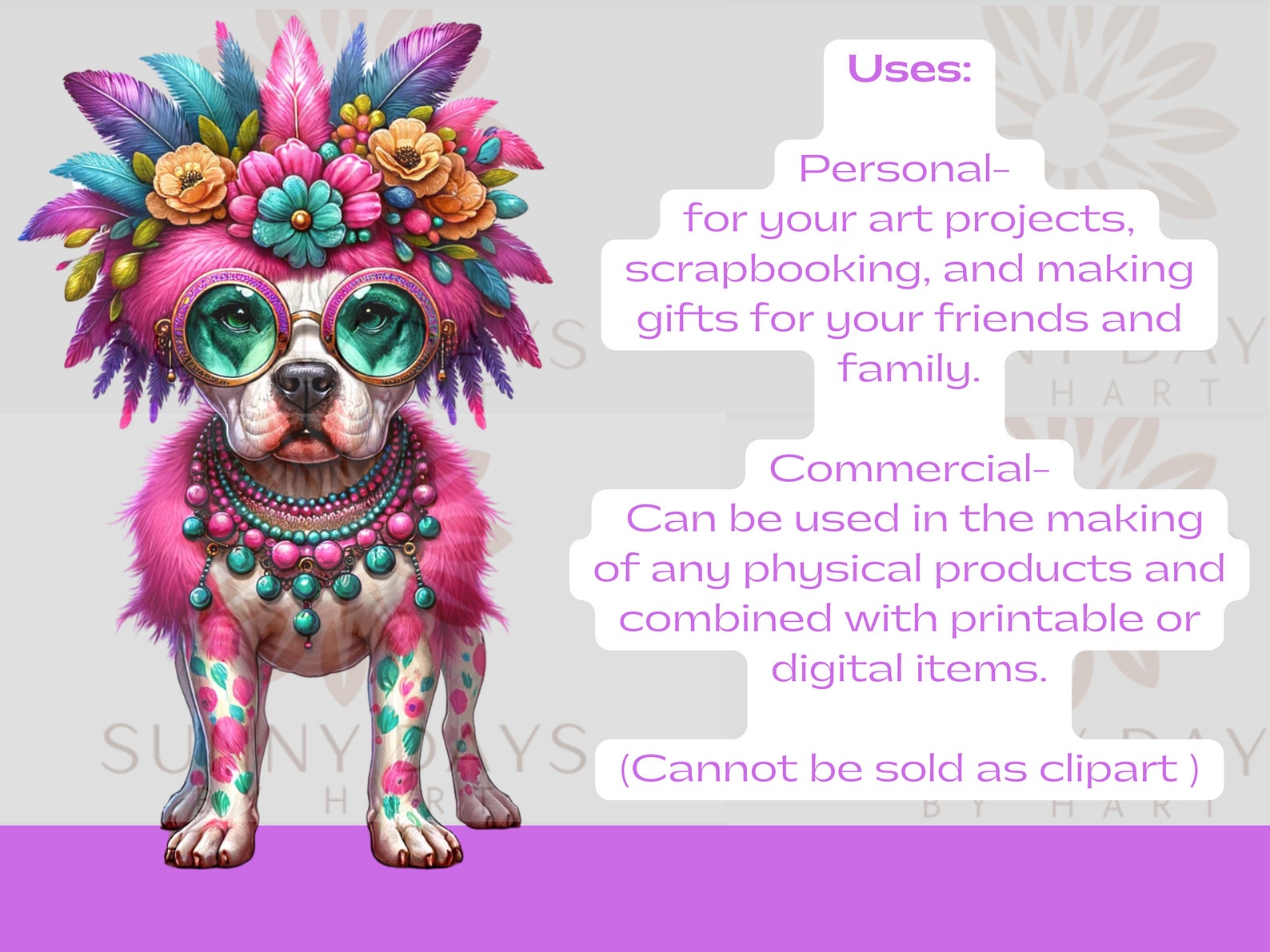 Dog Clip Art Collection: Playful Designs for Crafts, POD, and DIY ...