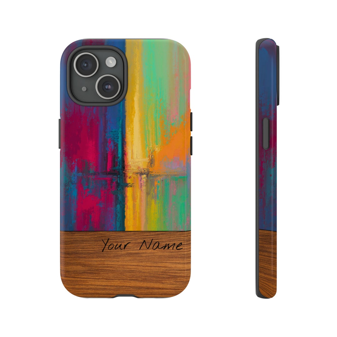 Abstract Phone Case Elevate Your Device With Style Etsy