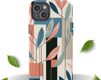 Flora Frame Telefoonhoesje: Telefoonhoesje voor iPhone 15/14/13/12/11/10/9/8, Samsung Galaxies en Google Pixels. Stevige telefoonhoesjes voor bescherming