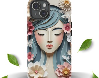 Eenvoudig schoonheidstelefoonhoesje: telefoonhoesje voor iPhone 15/14/13/12/11/10/9/8, Samsung Galaxies en Google Pixels. Stevige telefoonhoesjes voor bescherming