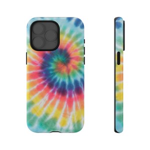 iPhone 15 Case: Tie-Dye Protective Tough Case for iPhone 15, iPhone 15 Plus, iPhone15 Pro, & iPhone15 Pro Max