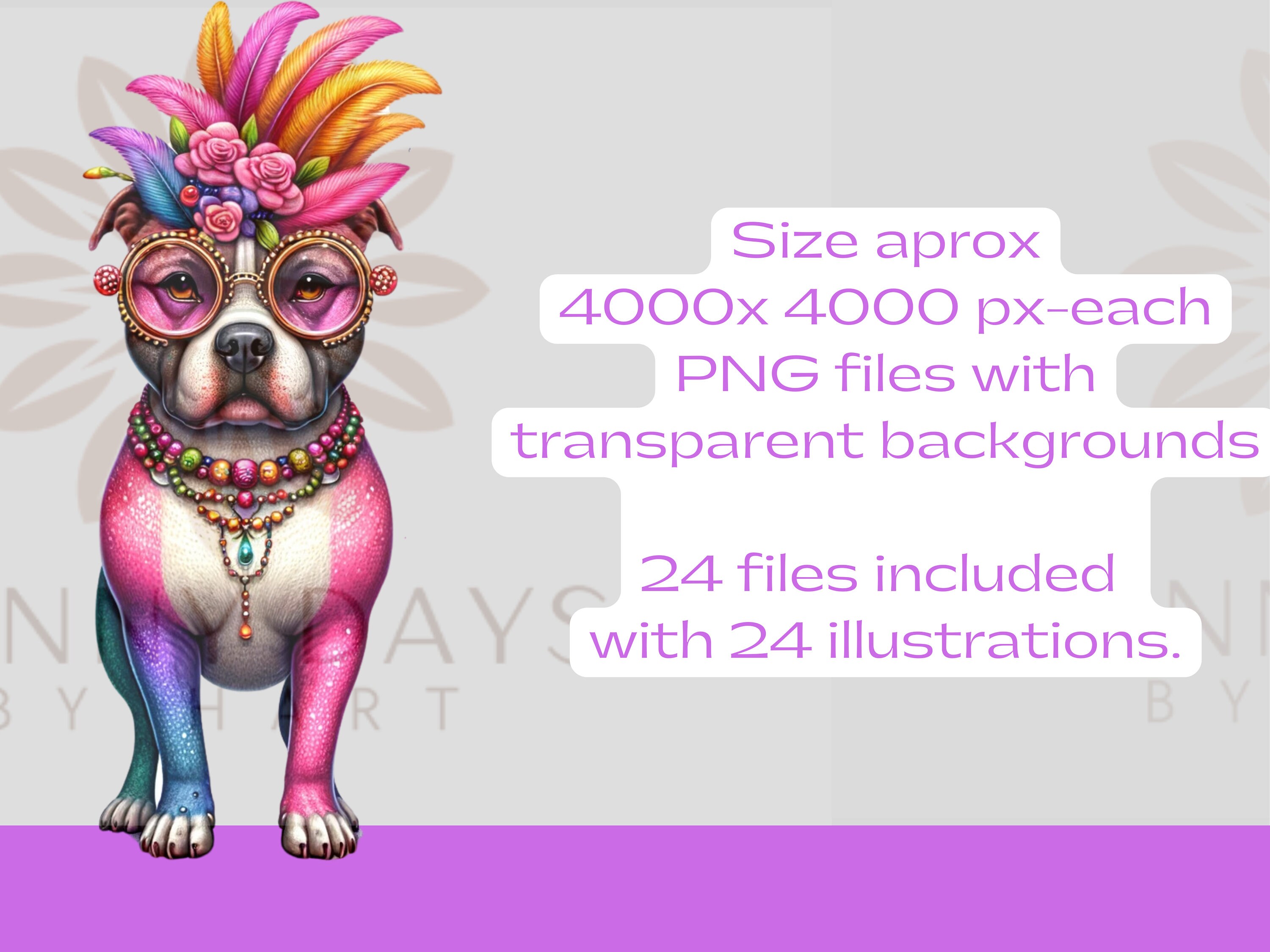 Dog Clip Art Collection: Playful Designs for Crafts, POD, and DIY ...