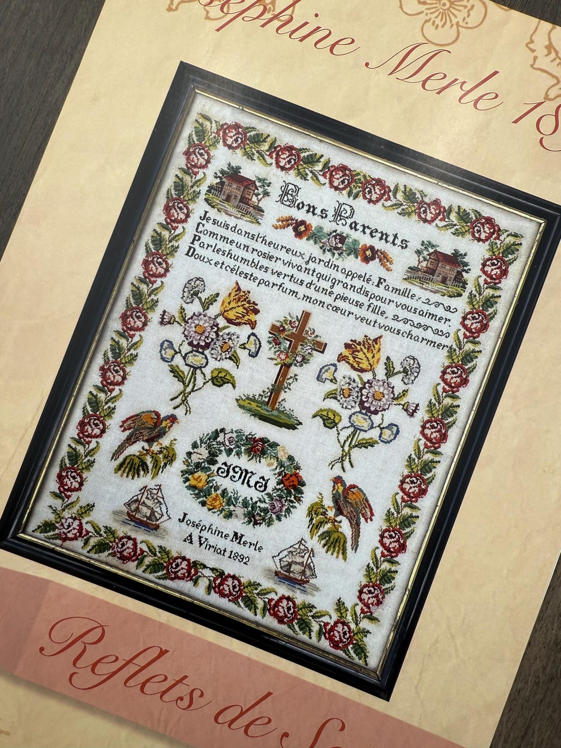 Merle Threads Reflets De Soie Josephine Merle 1892 AVAS Soie D'alger Silk Thread Pack ...