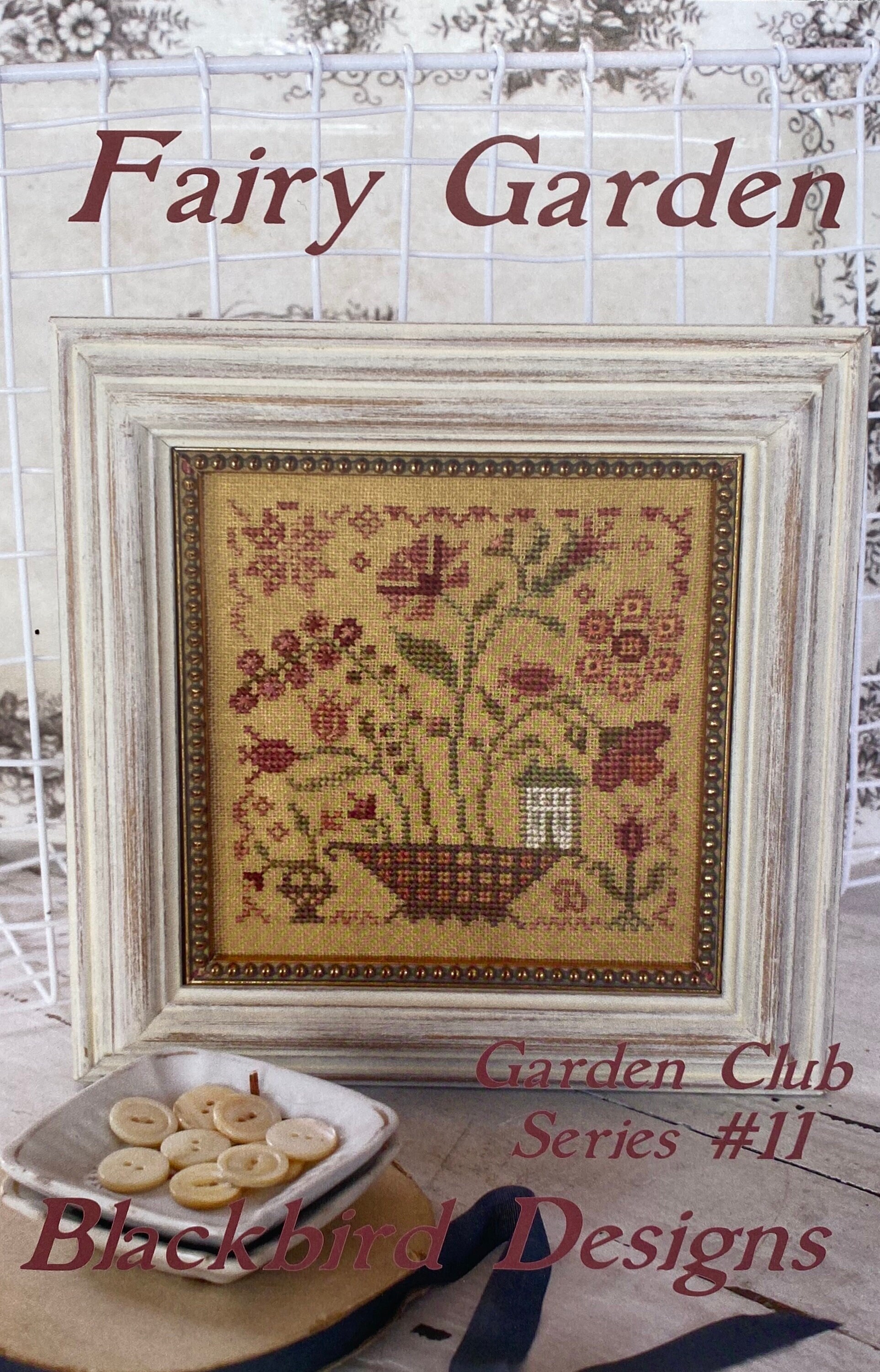 Blackbird Designs Garden Club 11 Fairy Garden Pattern Chart - Etsy