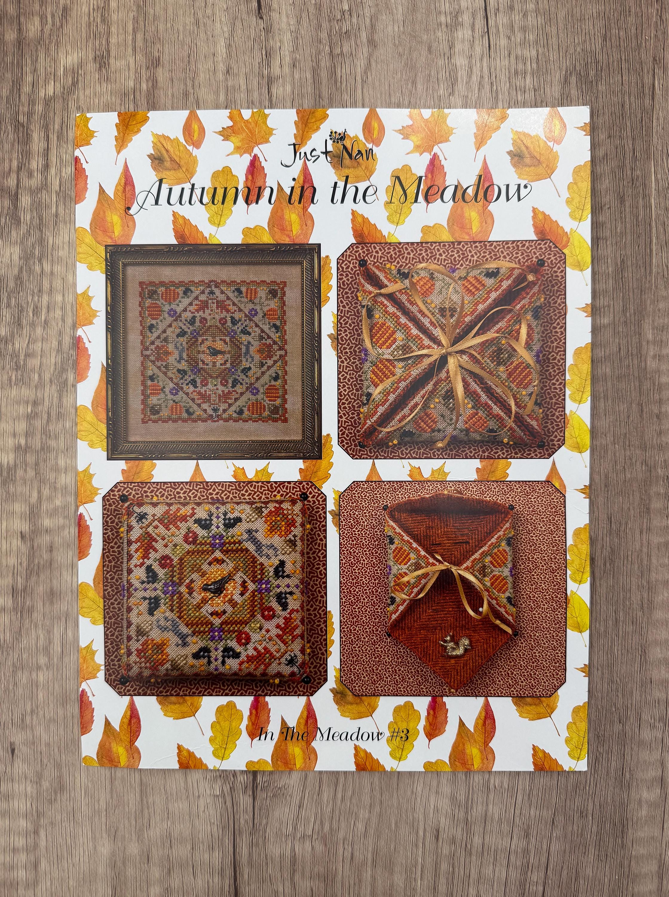 natuki0901　オーダー　ハンドメイド Just Nan JN289 Autumn in the Meadow With Embellishments Brand New