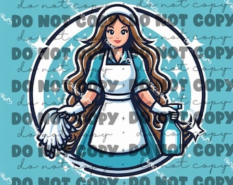 Cleaning Lady Clip Art, Cleaning business Logos, Cleaning Lady Png, Transparent Clip Art Files