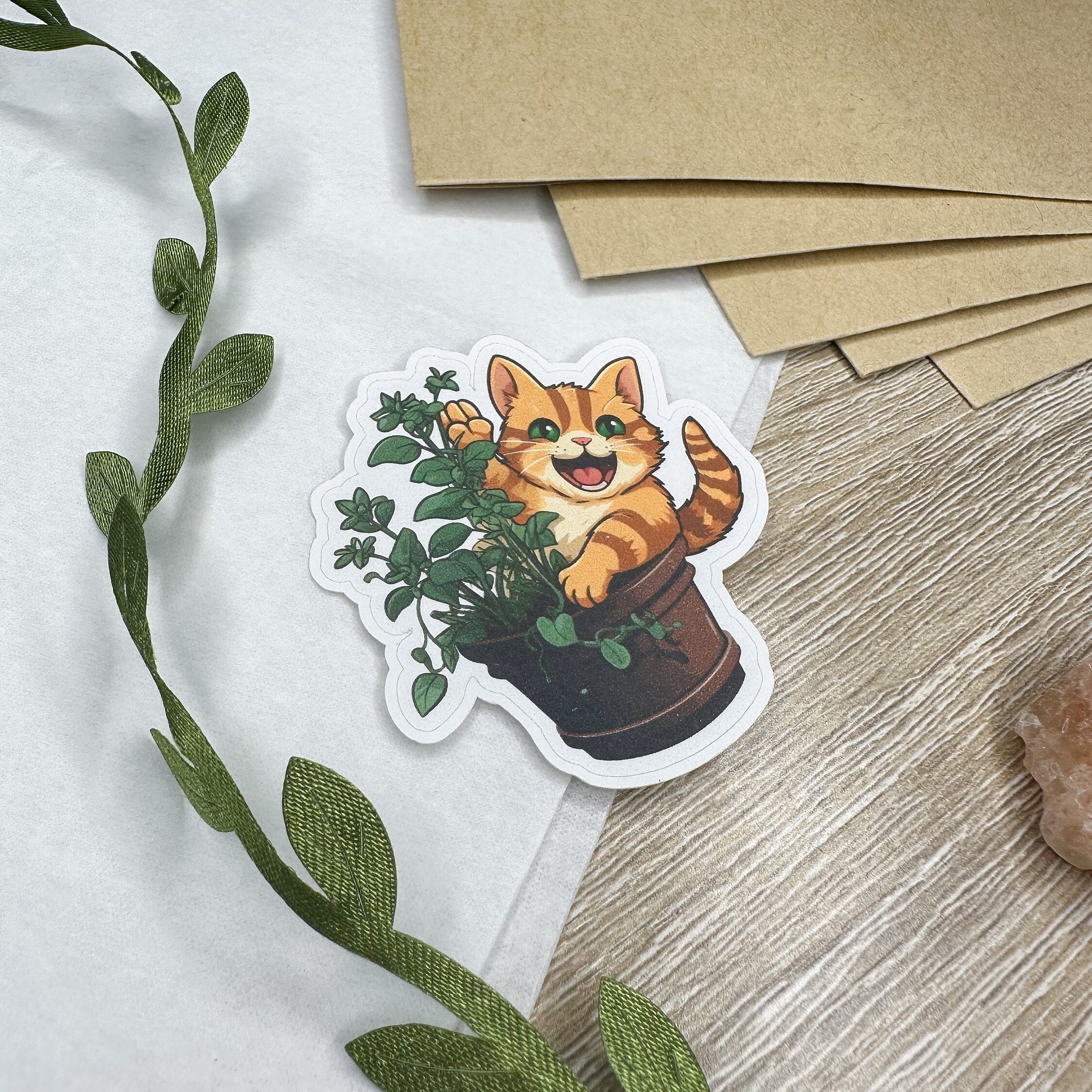 I made these silly stickers (shout-out to all very smart cats) 🍊 : r/cats