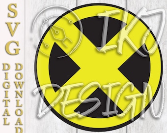 X-Men Logo 2 Color SVG | Vector Art