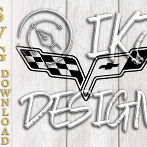 Corvette Inspired SVG | Vector Art