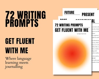 Journal Prompts for Language Learning | Get Fluent With Me Planner Creative Writing In Foreign Languages