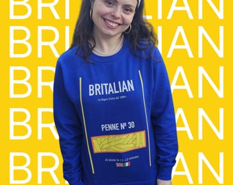 Britalian Pasta Inspired AWDis Sweatshirt