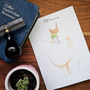 Card - "Pot it like it's hot"