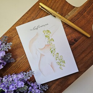 Card - "You leaf me wanting more"