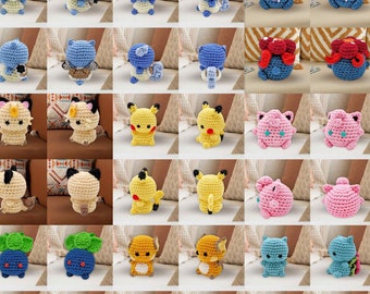 60+Amigurumi Pattern | Pokemon Inspired Tutorial | Instant Download | (Amigurumi Pdf Pattern) | Pdf Crochet Pattern | Crochet Dolls And Toys