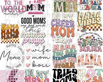 Wildflower Mama Sublimation PNG, Floral Boho Designs, PNG For Mama, Mother's Day PNG, Mama Sublimation png, Spring png, Digital Download