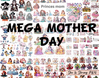 Mega Mama Cartoon Movie PNG motherhood  Family Vacation Png she is mom Retro Mama Png  Custom Mom Png Gift For Mother's Day Png Digital File