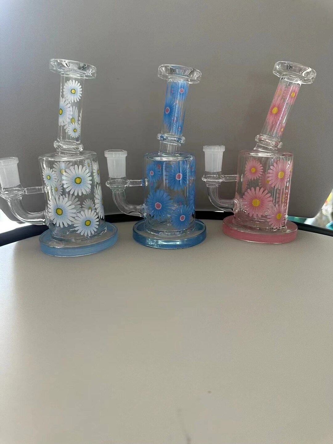 Hand Blown Unique Glass Pipes Monkey Tobacco Pipe Drum Smoking Etsy