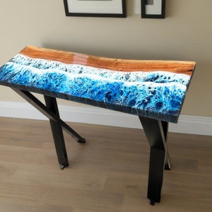 Console Table, Entry Way Table, Custom order, Epoxy resin table, Handmade Table, Home decoration, Living room furniture, Handmade Furniture