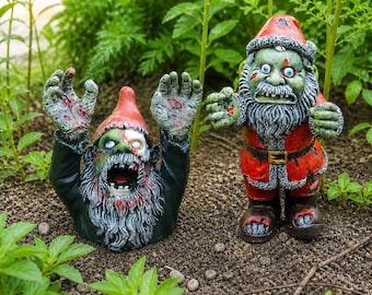 Halloween Zombie Decoration, Outdoor Garden Figurine, Gothic Monster Statue, Lawn Yard Decor, Spooky Halloween Ornament