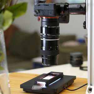 Film Negative Scanning Stand - Digital Camera - 35mm Photography