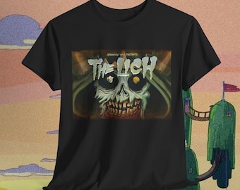 The Lich Tee: Adventure Time, finn and jake, animation, gift, present, shirt