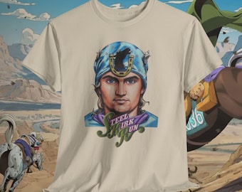 La extraña aventura de JoJo, regalo, camisa, camiseta, presente, anime, dibujos animados, Steel Ball Run, Charlie