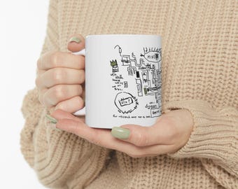 Severance Mug, Severance, Petey&#39;s Map Mug, Mark S, Irving