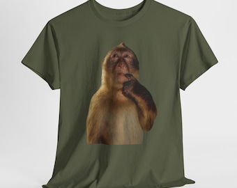 Thinking monkey shirt, gifts, memes, funny shirt, tiktok,