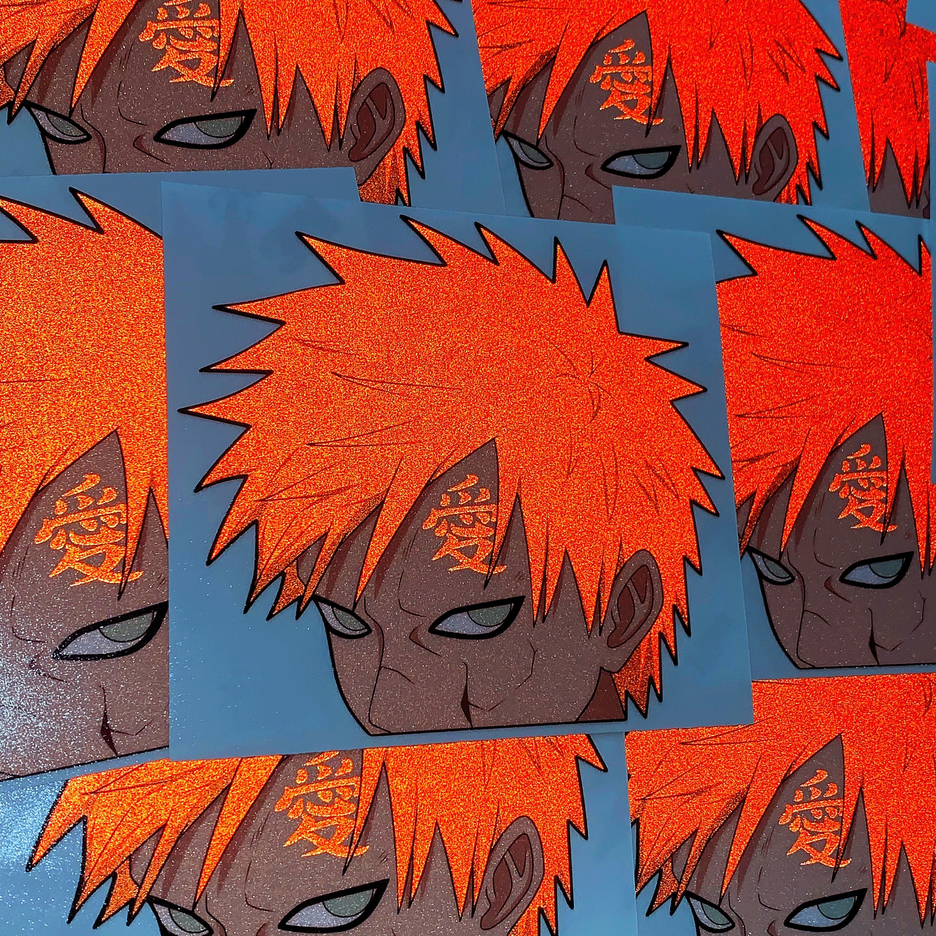 HOLO GAARA NARUTO PEEKER STICKER ANIME CAR STICKER