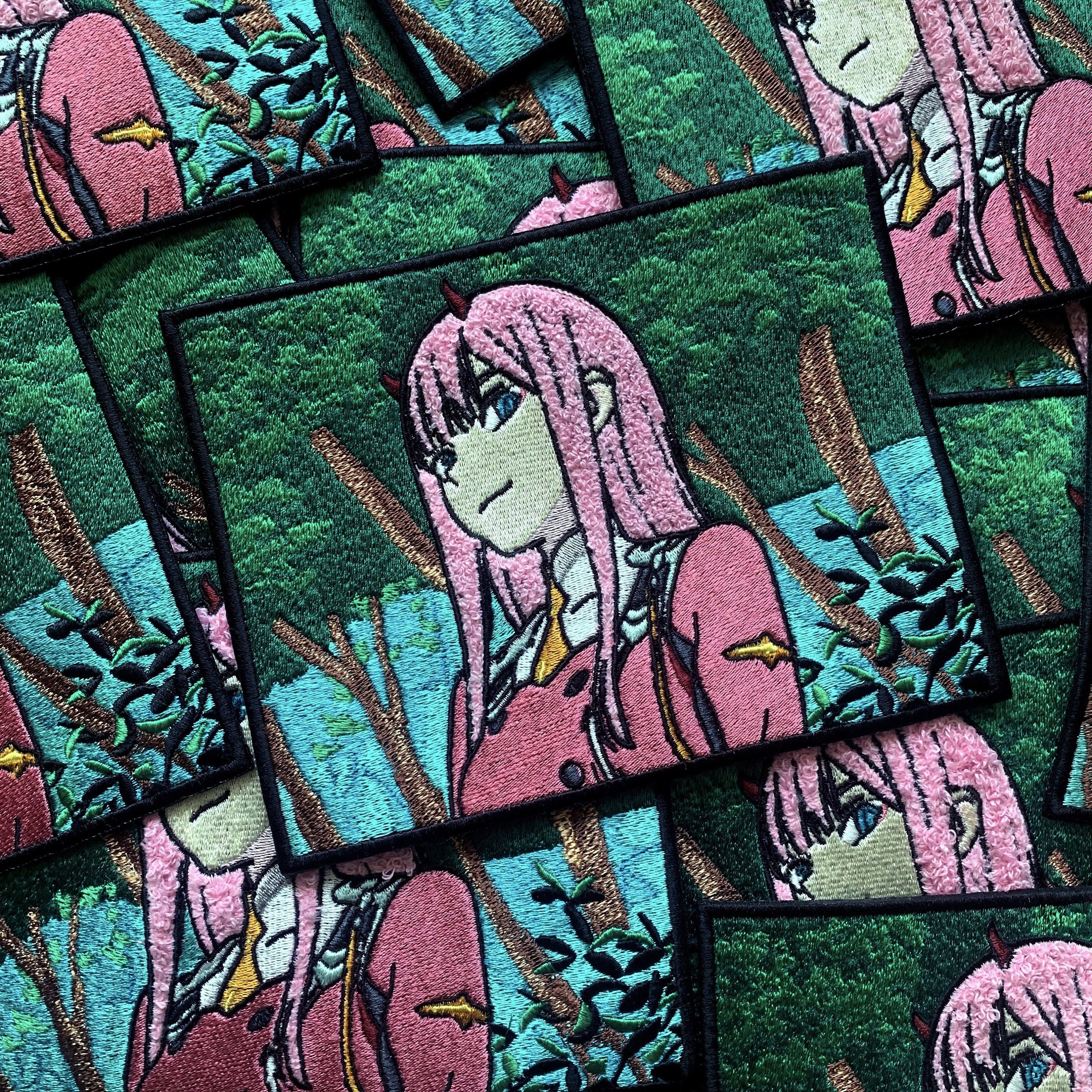 Darling Ohayo Anime Lenticular Shifting Sticker Decal 