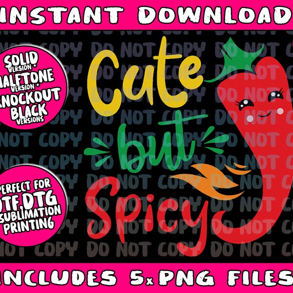 Cute But Spicy Cinco De Mayo Png Bundle, Trending Png, Popular Printable