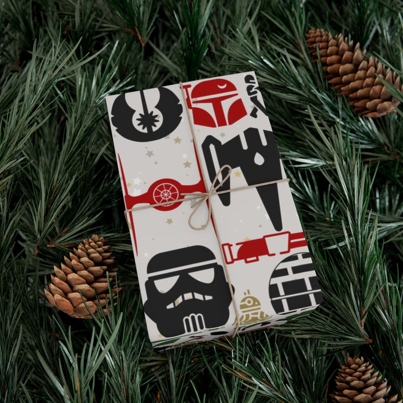 Star Wars Christmas Wrapping Paper 